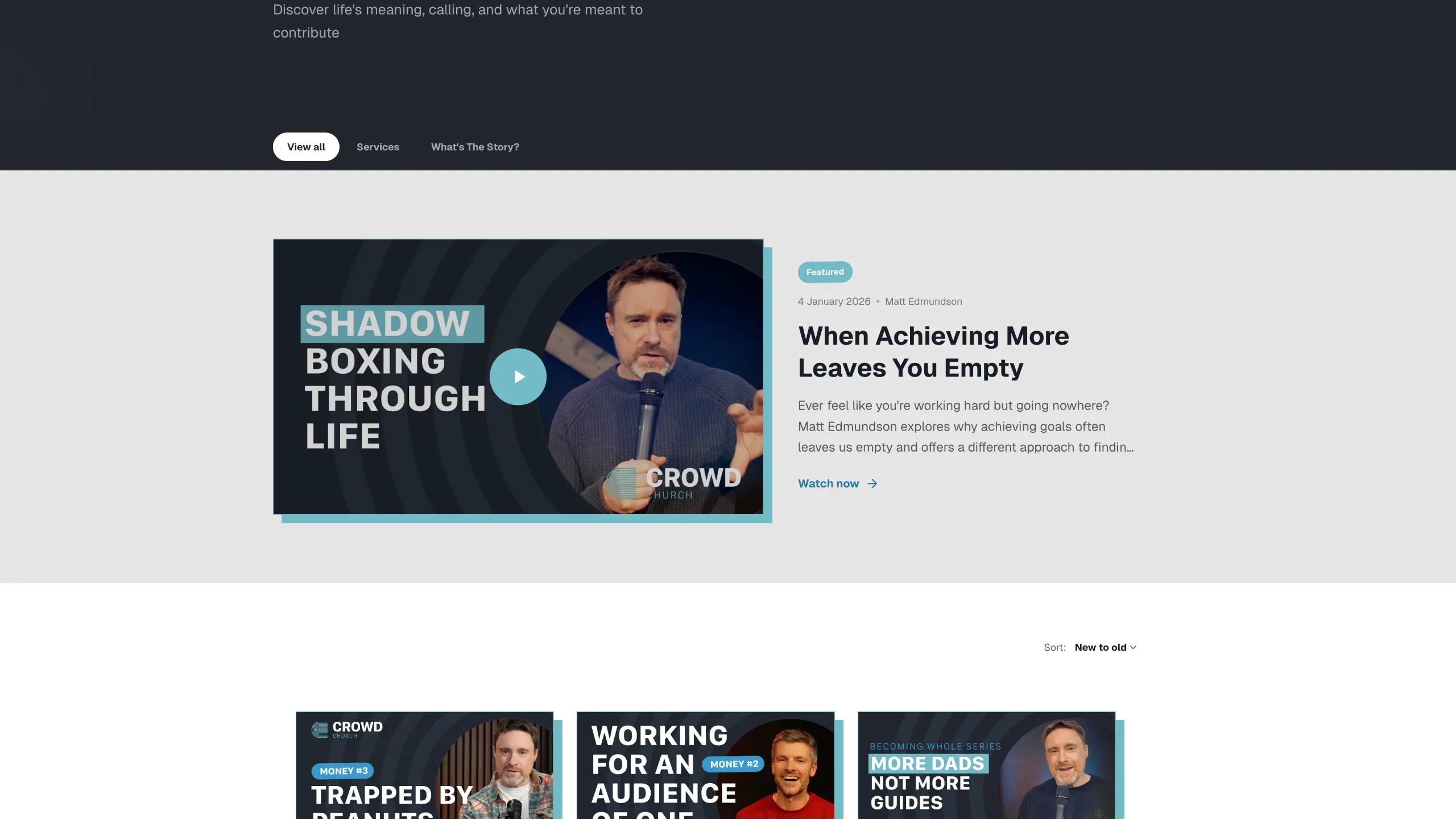 Teaching and messages